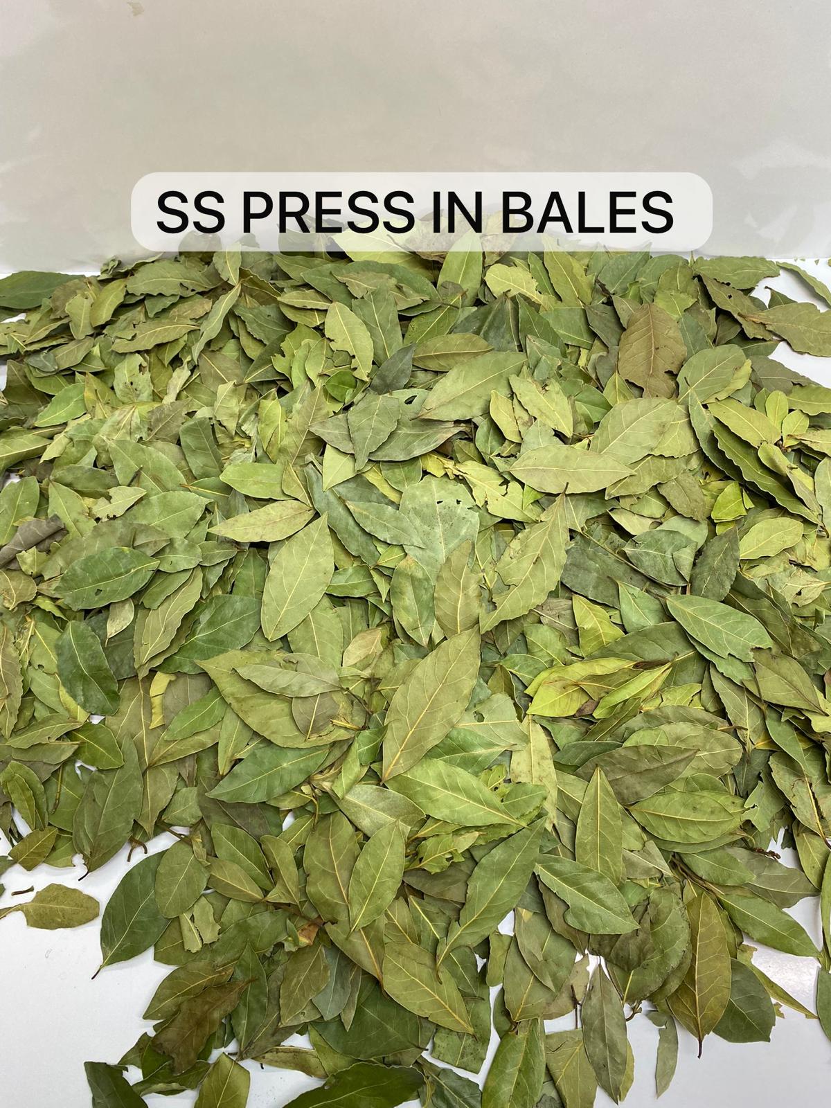 SS press in bales